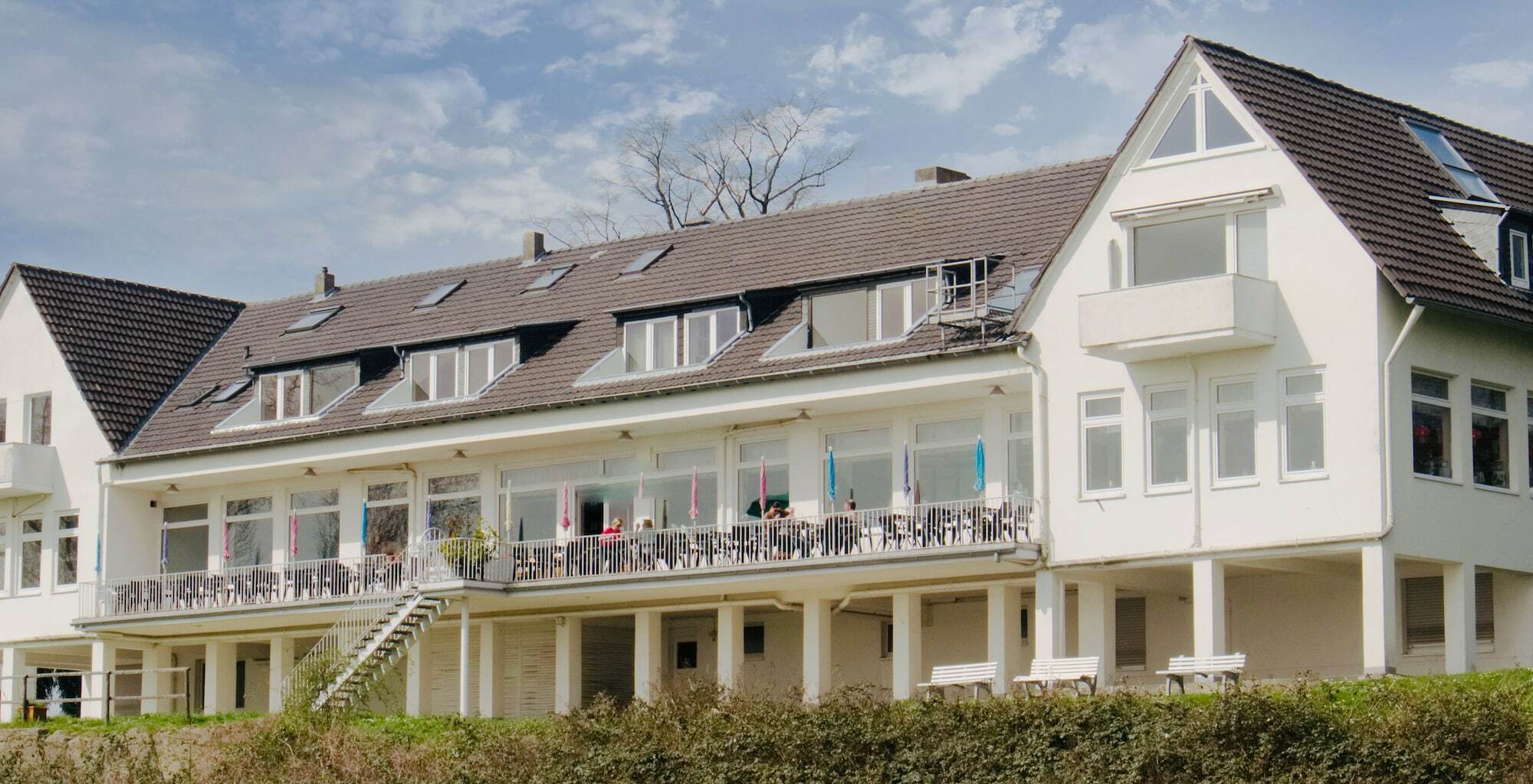 Hotel Faehrhaus Km734 Dusseldorf Exterior photo